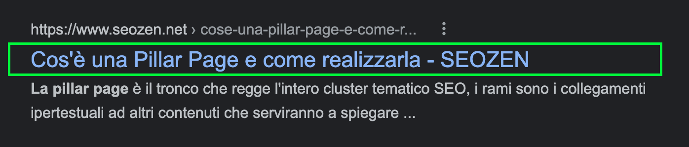 Lunghezza ideale del titolo SEO