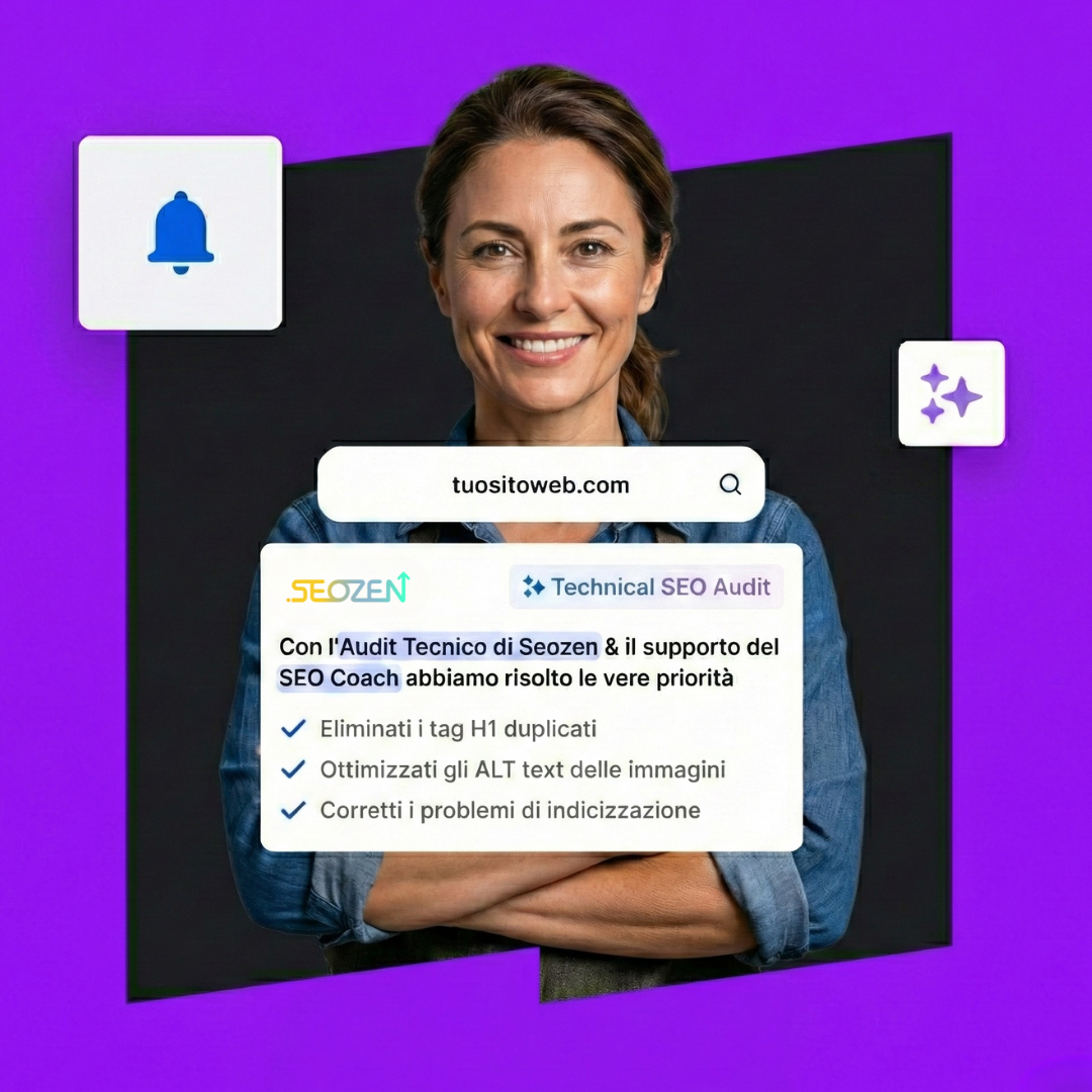 imprenditrice_seozen_2026 seozen, software seo per PMI, software seo per piccole imprese