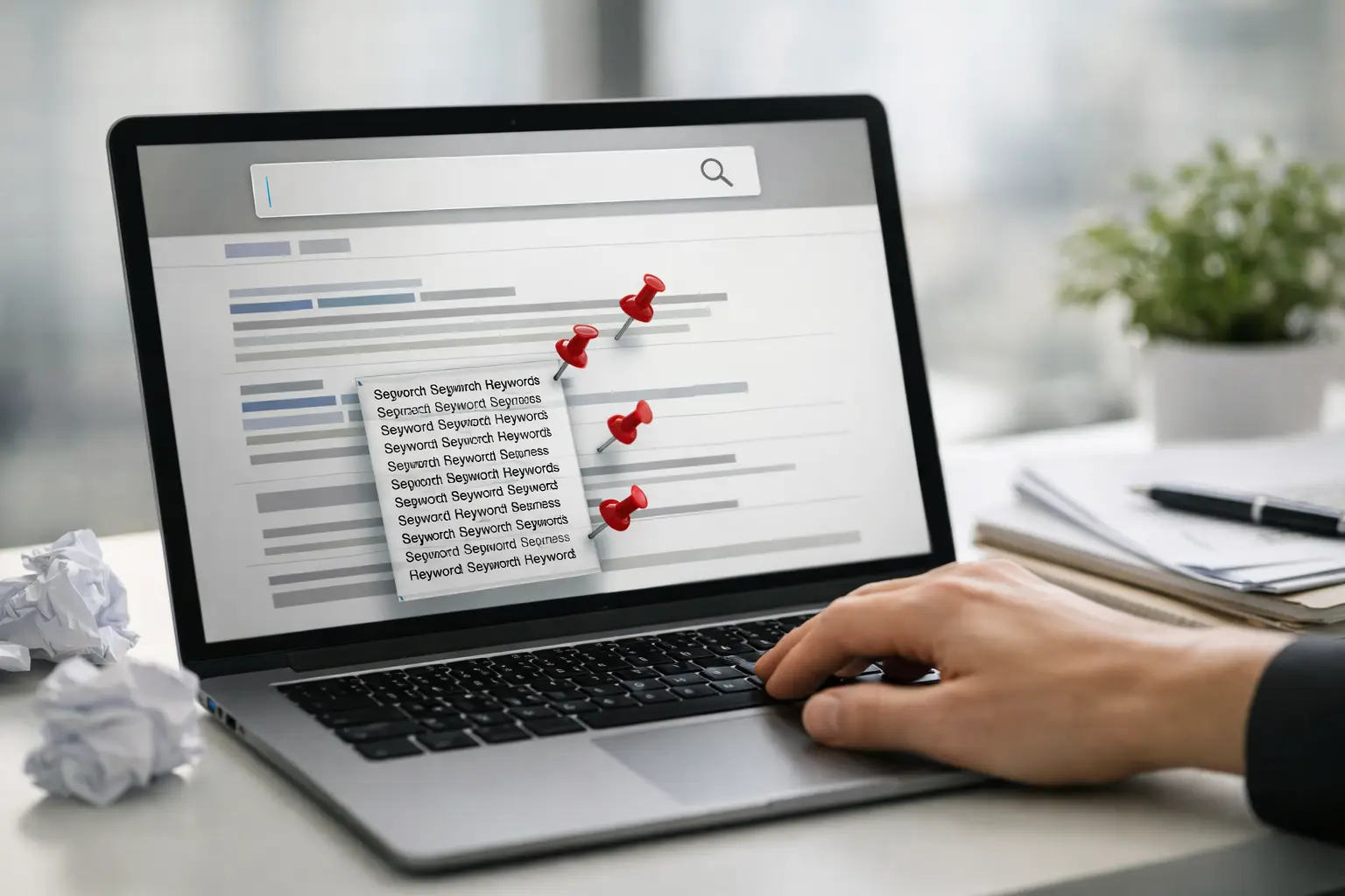Esempi di keyword stuffing da evitare