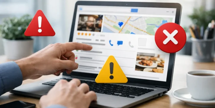 7 errori nelle schede Google da evitare 7 errori nelle schede Google da evitare